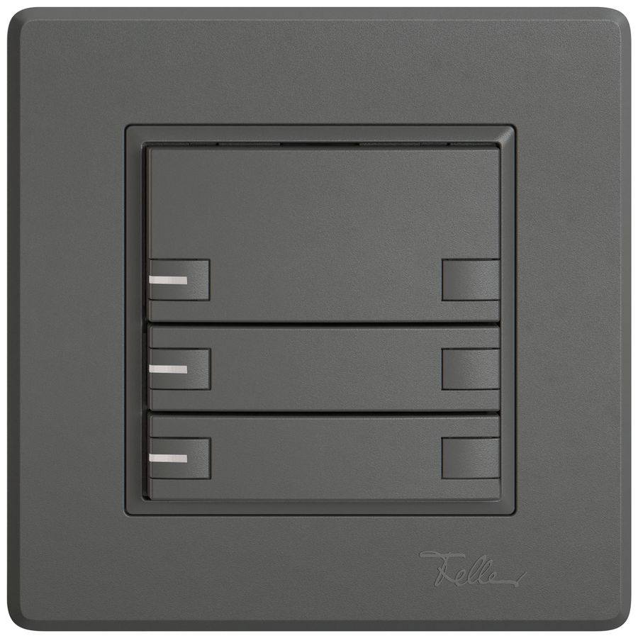 UP-Universaltaster EDIZIO.liv UNI SNAPFIX® o.LED 6× 1-Tbed.dgu