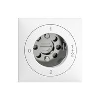 Interruttore rot. INC EDIZIOdue 1/1P bianco, per serrat. senza cilind