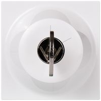 EB-Schlüsselschalter MOS SS/Ronis weiss 2 Module 1-2