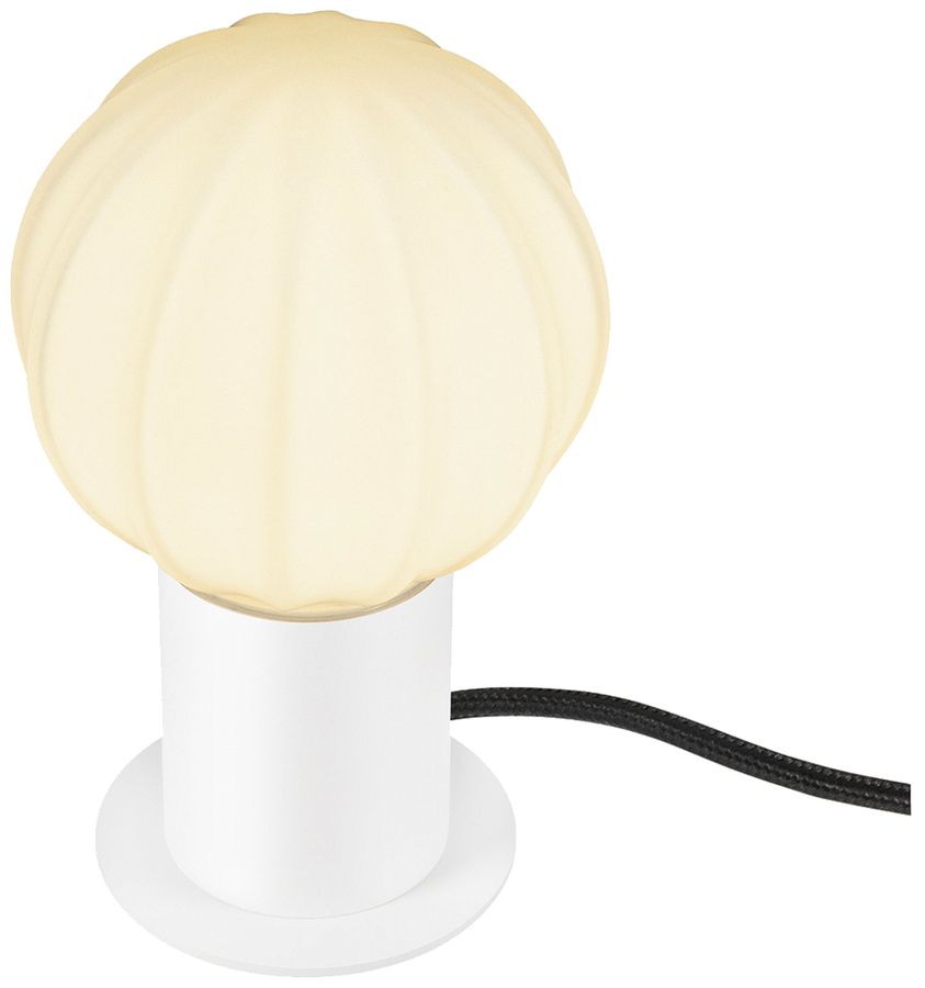 Tischleuchte SLV VARYT E14 1×6W Schalter Ø90×90mm weiss