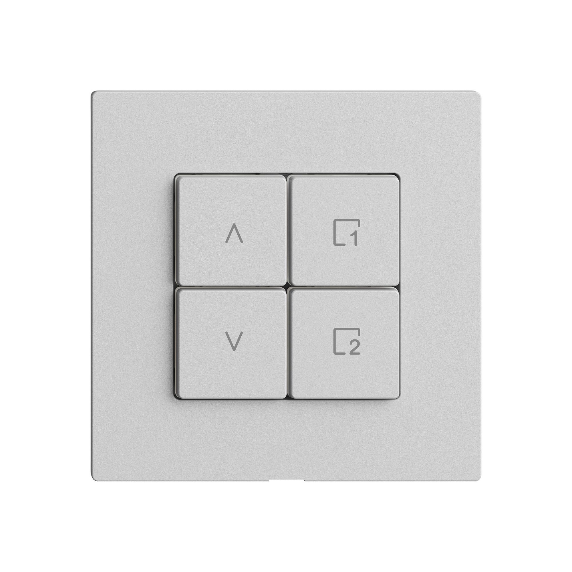 Comando per interruttore tapparelle EDIZIOdue Wiser 1c 4t grc