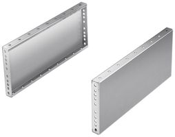 Copertura zoccolo Rittal TS 8702.040 400×200mm set later.acciaio affinato