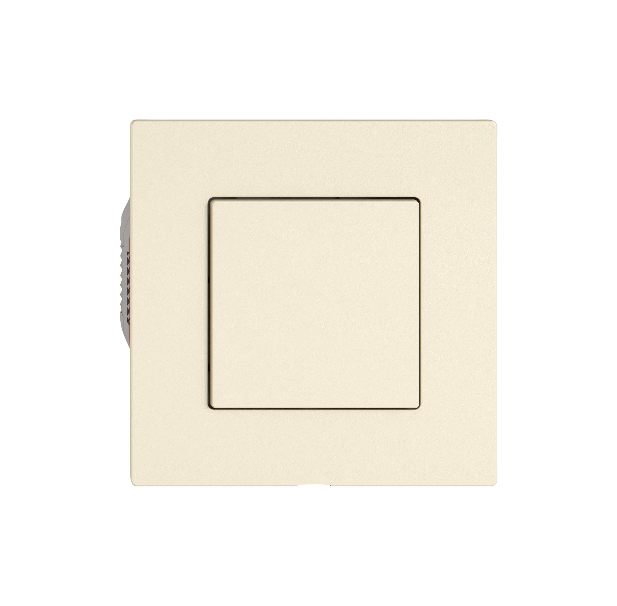 Druckschalter EDIZIO.liv Wiser SNAPFIX® 1 Taste WLAN cr