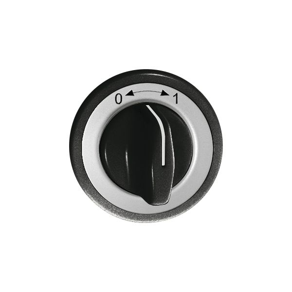 Frontset 0-1 schwarz, für Schwenktaster FH