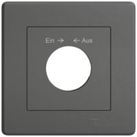 UP-Montageset EDIZIO.liv SNAPFIX® f.Schwenktaster m.Schloss Ein → ← Aus dgu