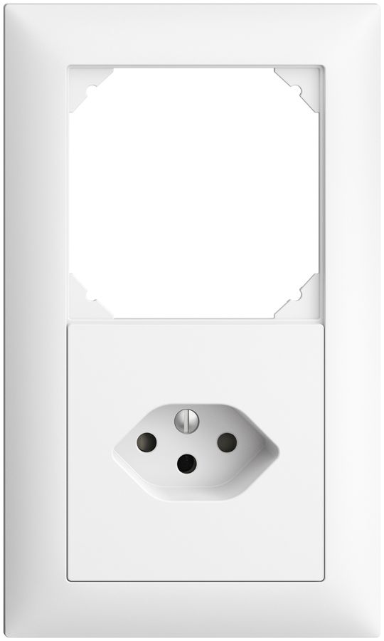 UP-Kombination leer+T13 EDIZIOdue weiss