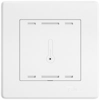 UP-Bedienaufsatz zu Raumtemperatursensor EDIZIO.liv Wiser SNAPFIX® 96×96mm ws