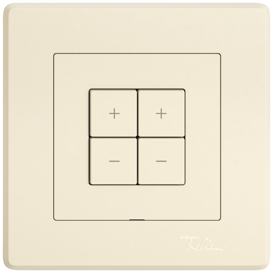 Regolatore Uni-LED INC EDIZIO.liv Wiser SNAPFIX® 2 canali 4 tasti WLAN cr