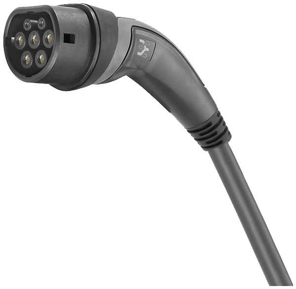 Câble de charge AC e-mobility WM mode 3 type2/libre 22kW 32A 480V 7.5m noir