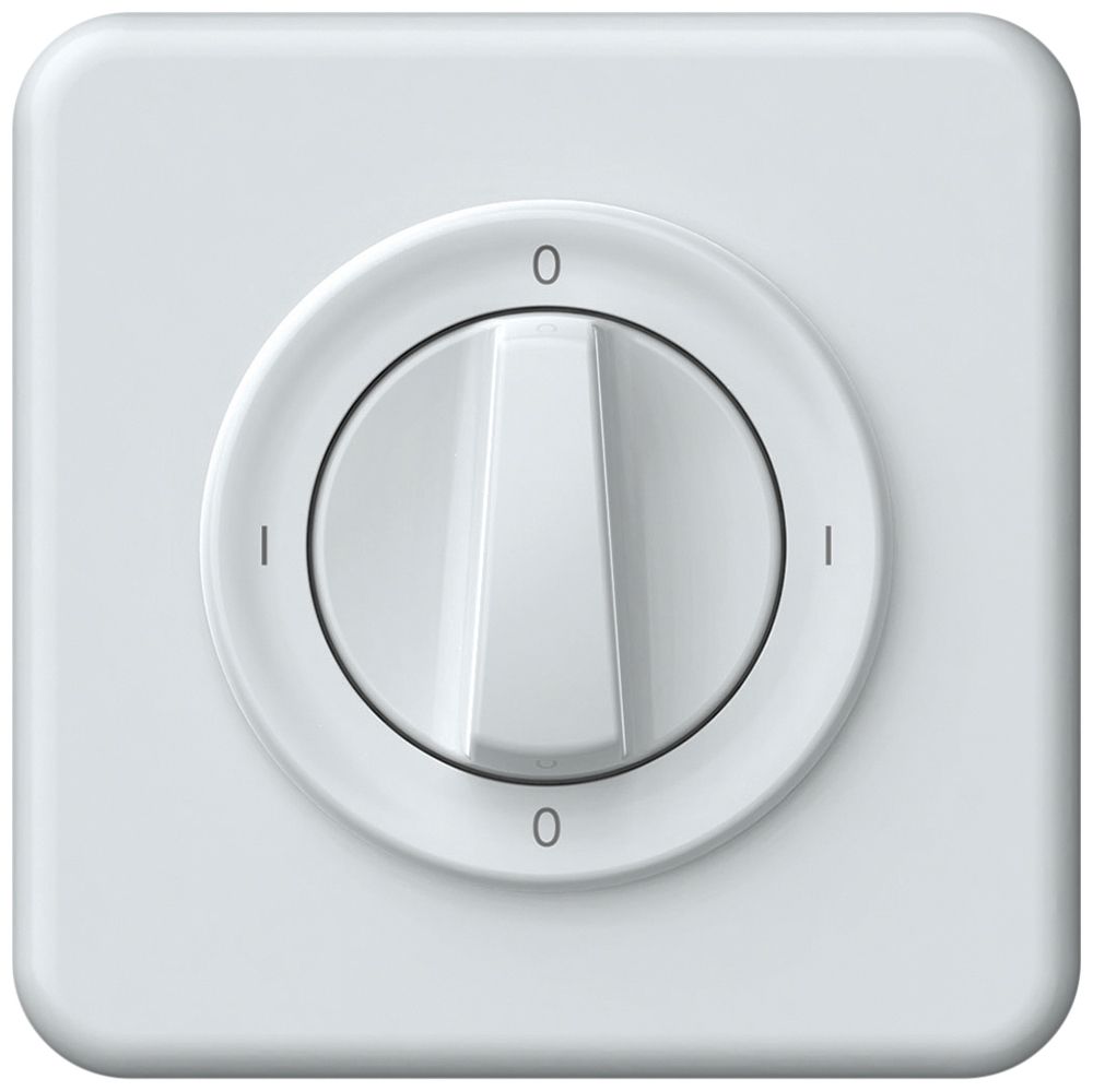 Interrupteur rotatif ENC origin interrupteur 0/3L 16A 250V 0-I-0-I 92×92mm blanc