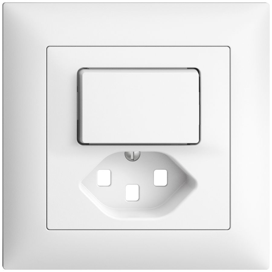 Kit frontale INC EDIZIOdue bianco 88×88mm T23