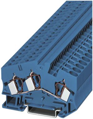 Borne de passage 0.2…10mm² bleu STS 6-TWIN BU