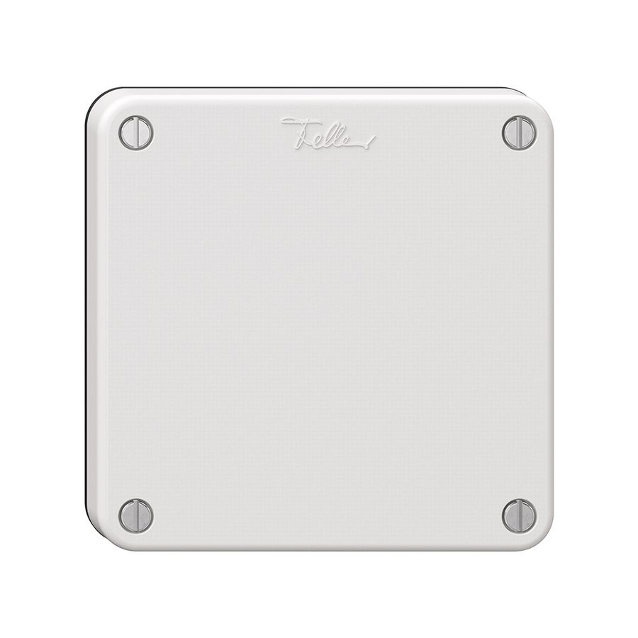 Blindabdeckung NEVO N.CO Einbautiefe 3 mm, weiss