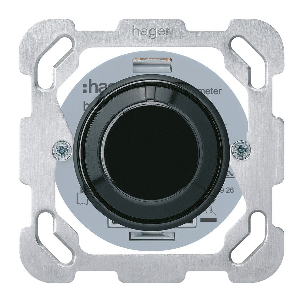 Potentiomètre de puissance ENC DALI TW Hager basico BM noir