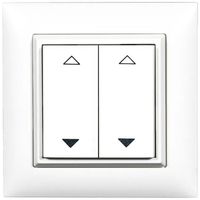 AP-RF-Taster ALADIN EnOcean EDIZIOdue, 2-fach, weiss, V/Λ