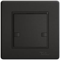 UP-KNX-Taster RGB EDIZIO.liv SNAPFIX® Temperaturfüh.o.LED 1×Taste 2-Tbed.sz