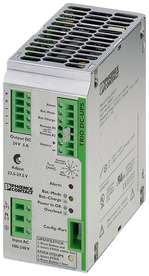 Alimentation sans interruption PX TRIO-UPS/1AC/24DC/ 5