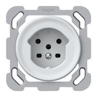 UP-Steckdose origin 1×Typ 15 10A 230V 77×77mm weiss