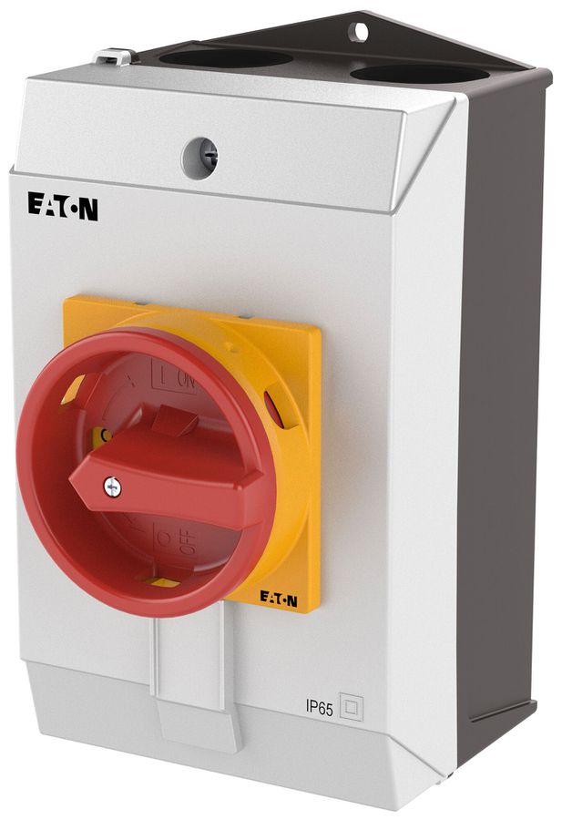 Sectionneur de charge AP Eaton T3-2-8324/I2/SVB 4P 32A 690V IP65 rouge