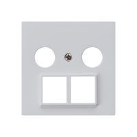 Frontplatte HMS kallysto für R/TV hellgrau