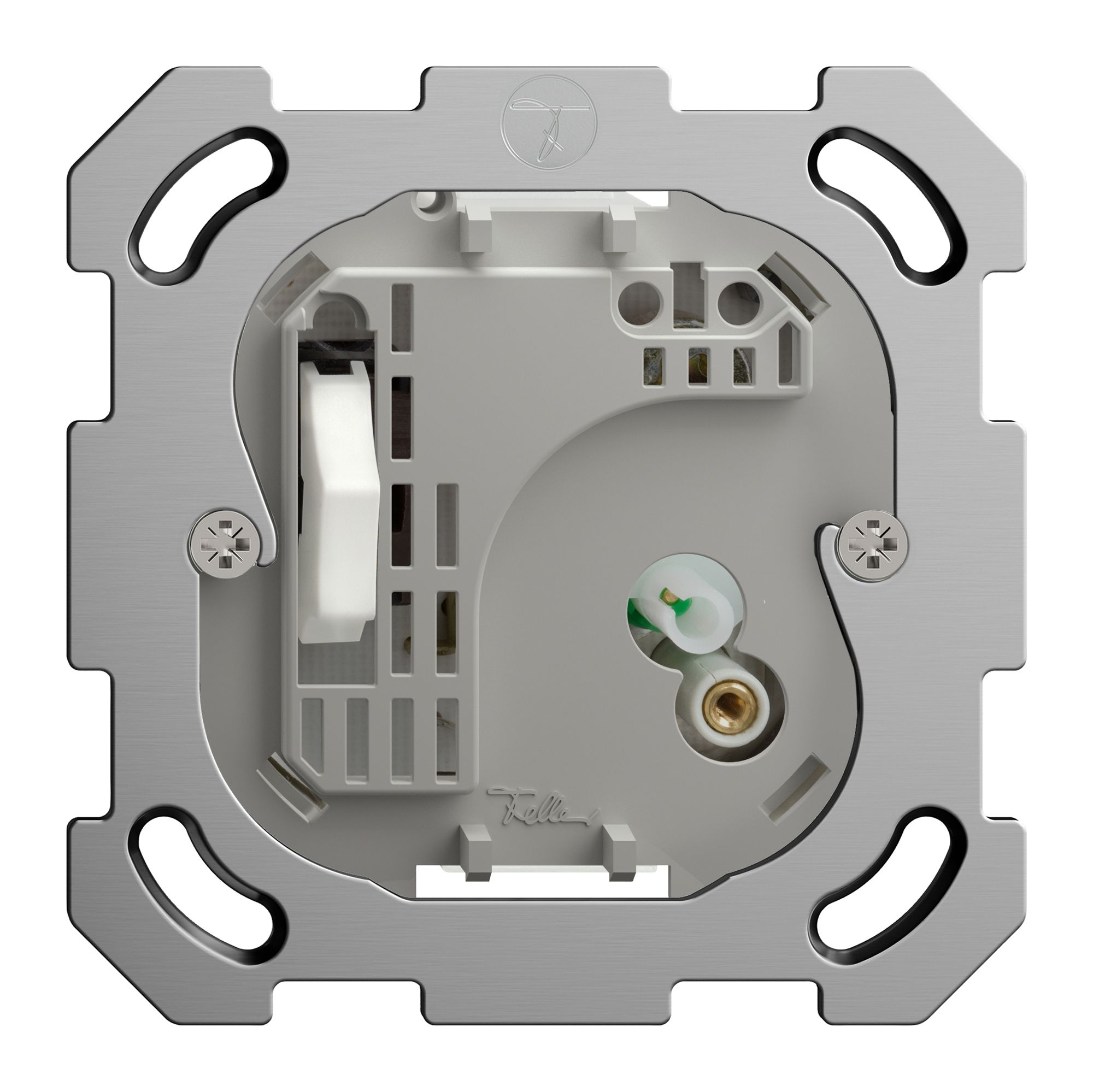 Termostato ENC FH, c.interruttore, prof.34mm, 77×77mm