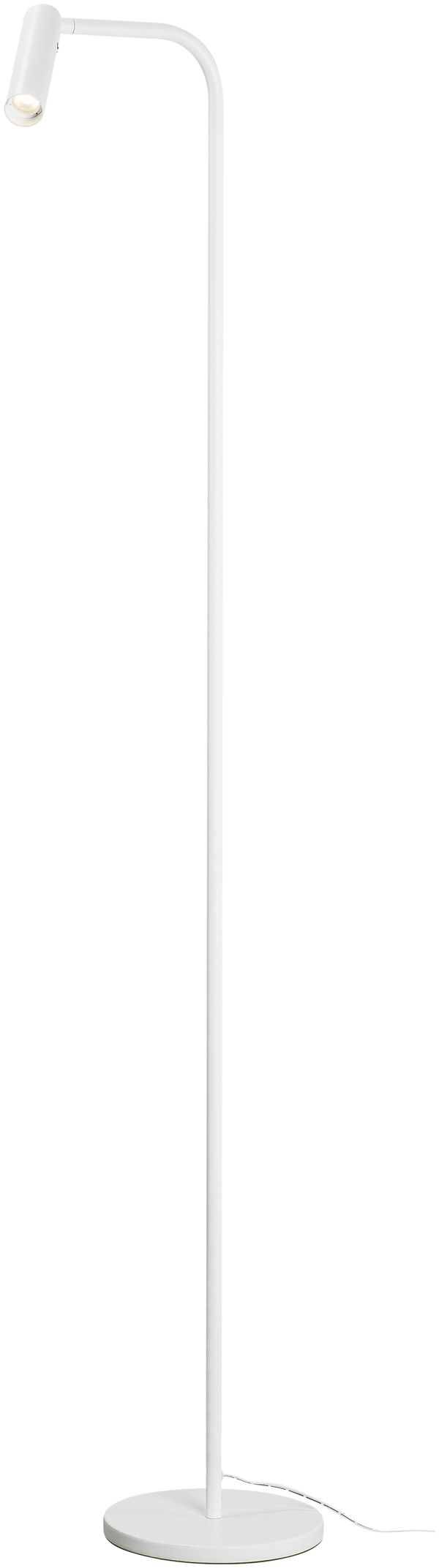 Lampadaire LED SLV KARPO FL 6.5W 3000K 400lm 1243mm 40° blanc