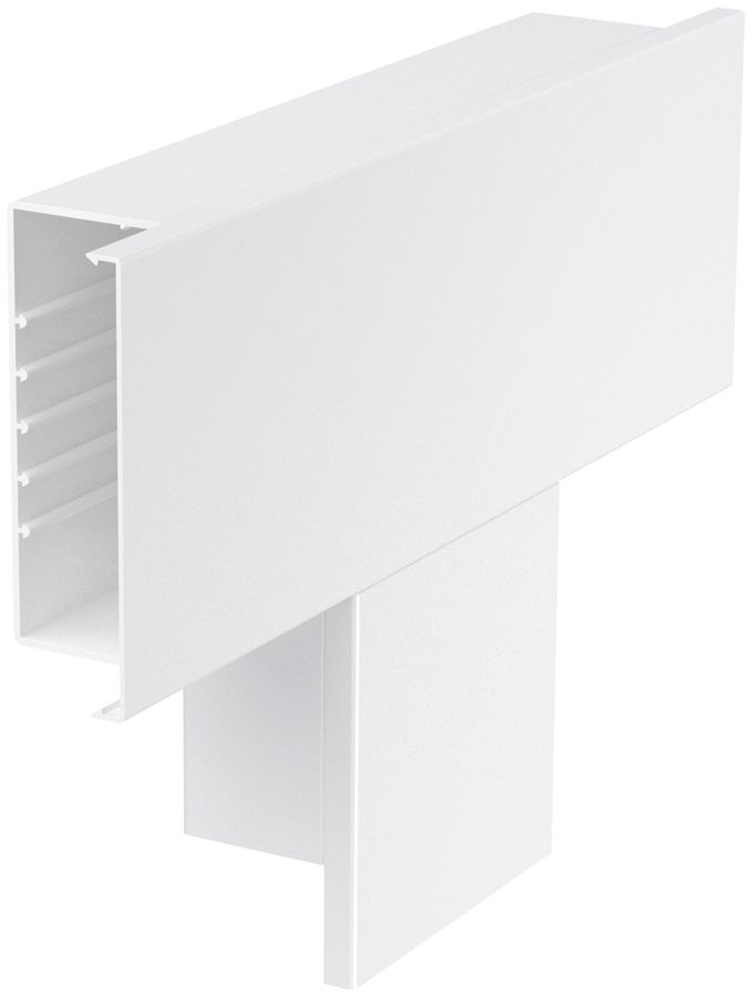 Dérivation T Bettermann 400×170×80mm, PVC, blanc pur, 9010