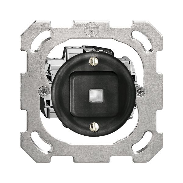 UP-Leuchtdrucktaster A-R/1L schwarz FH, LS, LED gelb