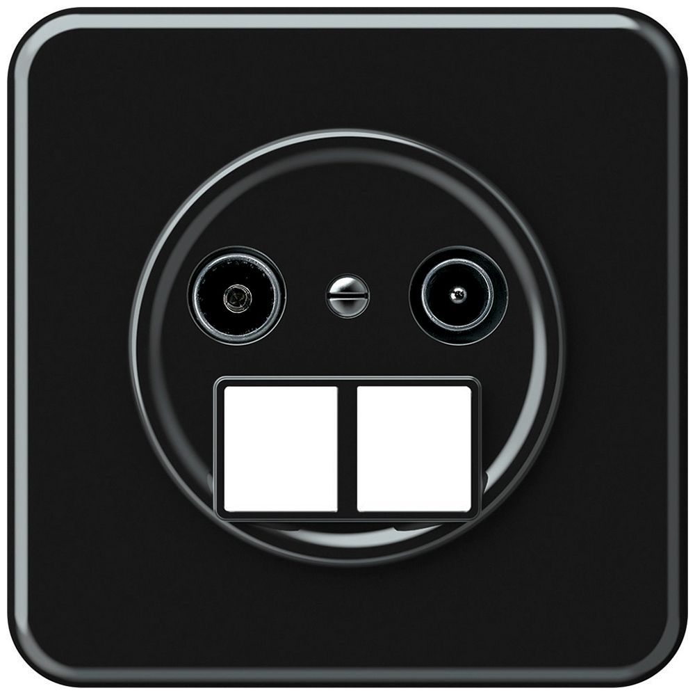 Prise multimédia ENC TV-R origin prise de passage 19dB 1.7dB noir