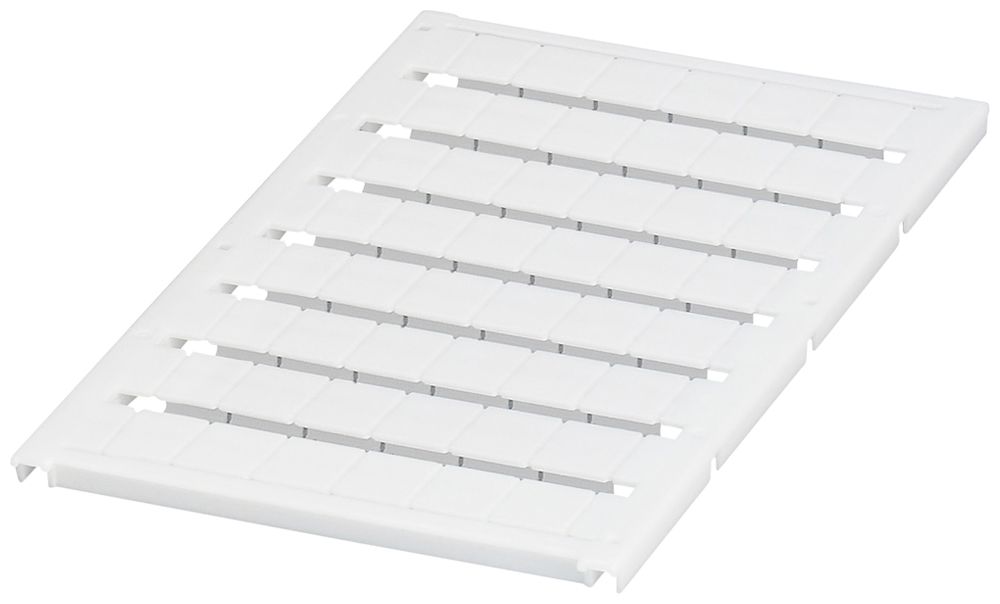Carte de marquage PX UC-TM 10 blanc pour bornes 10.2mm taille 9.6×10.5mm