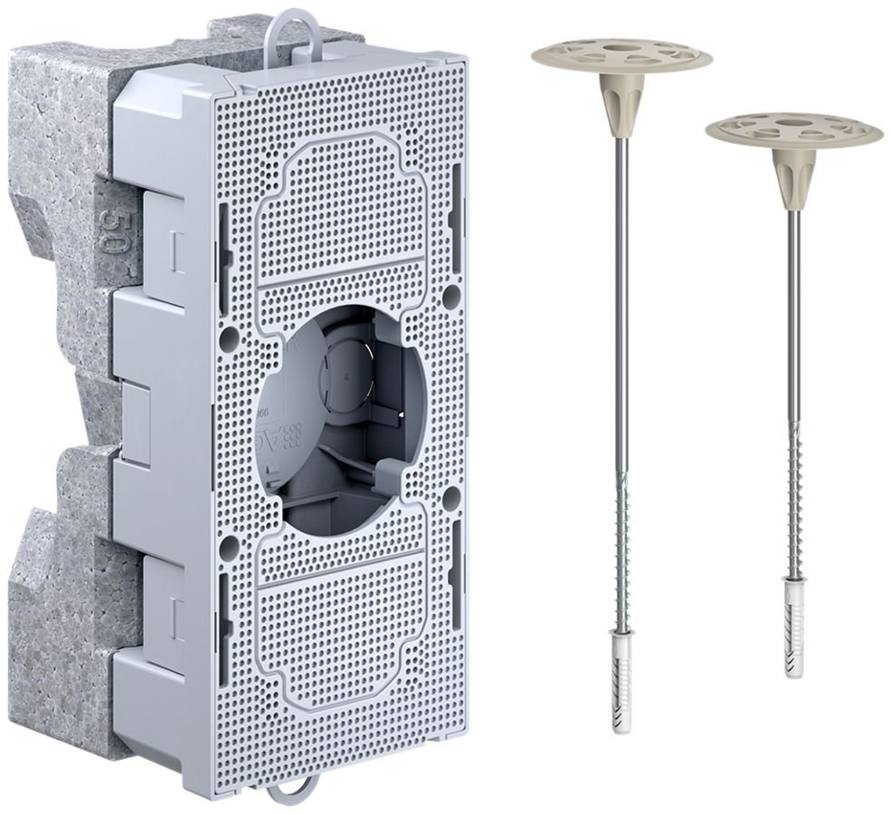 Kit supporto apparecchi AGRO c.elemento p.scatole 160…240mm e tassello 200…240mm