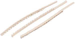 Bezeichnungsstrang WAGO (2×) 1…0 weiss