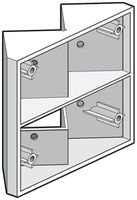 Supporto angolare Niko per rilevatore di movimento AP KNX 360° soffitto/muro bi