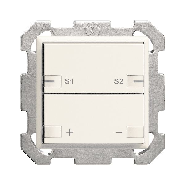 Variateur LED ENC EDIZIOdue ZEP FM sans LED 2×bouton 2×commandes ws