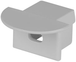 Elemento terminale LDV PM01/EC/H, p.profilo a flangia PM01, con ingresso, gr