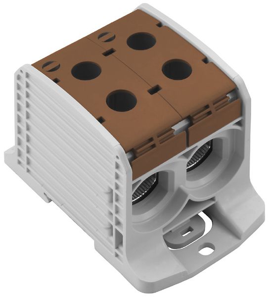 Bloc de distribution WM WPD 232 1P 353A 2×entr 2×sort 10…185mm² 25…185mm²