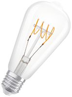 LED-Lampe Osram Vintage 1906 E27 4.8W 470lm 827 DIM Ø64×140mm klar