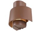 Wandleuchte SLV PHOTONI E27 1×13W IP65 DIM 109×218×225mm Rost