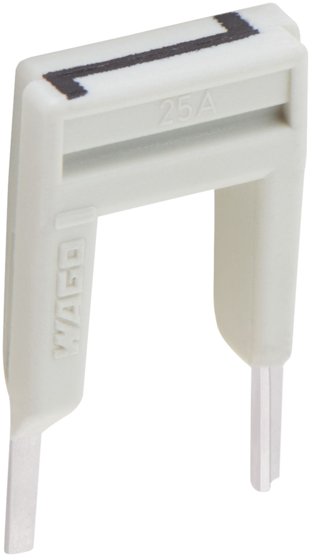 Connexion transversale WAGO 1 sur 3 isolé 25A gris clair