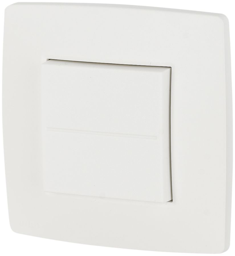 Poussoir RF AP ETN xComfort 1 fois complet blanc 45×45mm