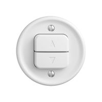 Montageset STANDARDdue SNAPFIX® für Storenschalter und -taster m.2 Tasten ws