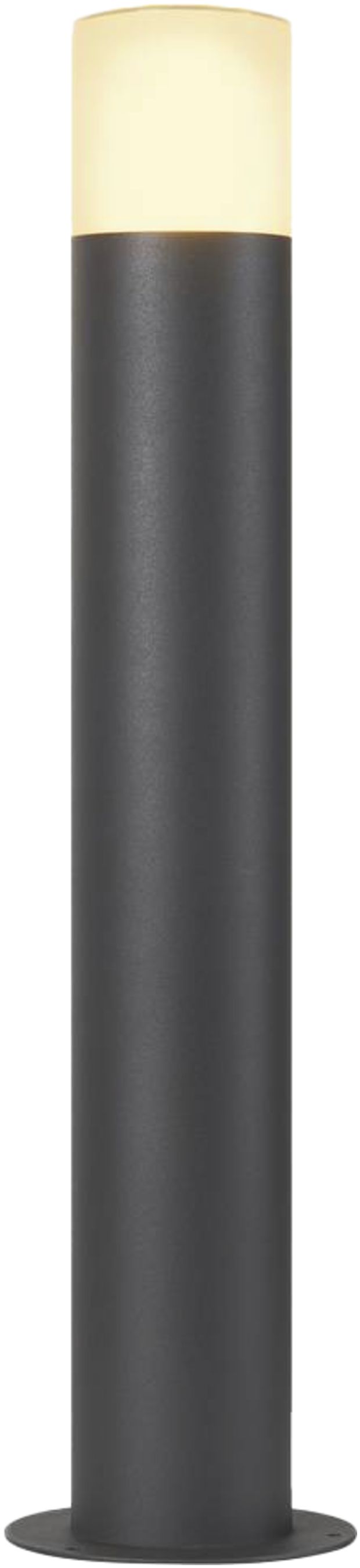 Pollerleuchte SLV GRAFIT round E27 60 11W 600mm IP44 Aluminium anthrazit