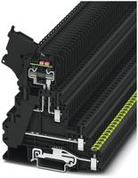 Sicherungsklemme PX schwarz UT 4-PE/L/HESILED 24 (5X20)