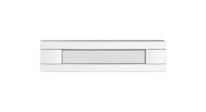 Poussoir 1/4 EDIZIO.liv SNAPFIX® p.KNX&UNI s.LED a.étiquette comm.2touch.bc