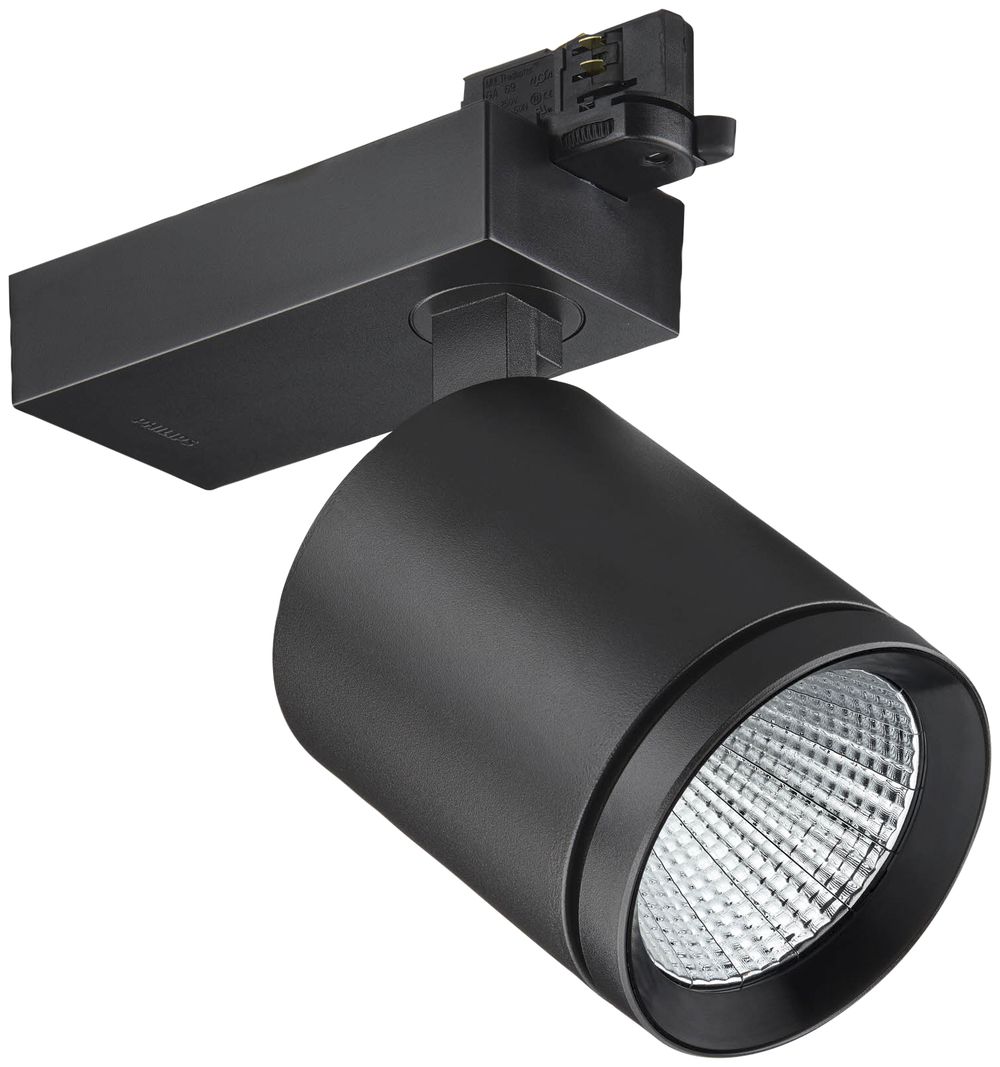 Spot LED Philips ST780T per binario, 830, 5000lm, 20° nero