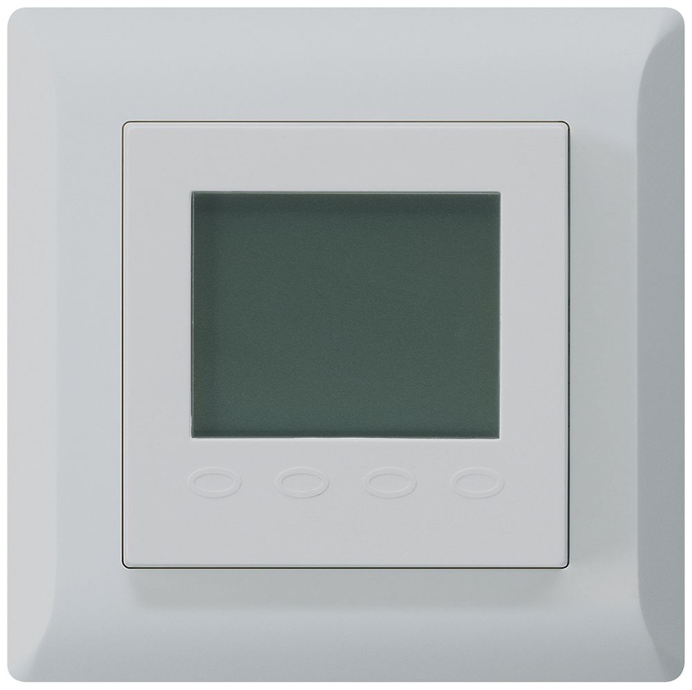 Termostato ambiente INC kallysto.line C con display grigio chiaro