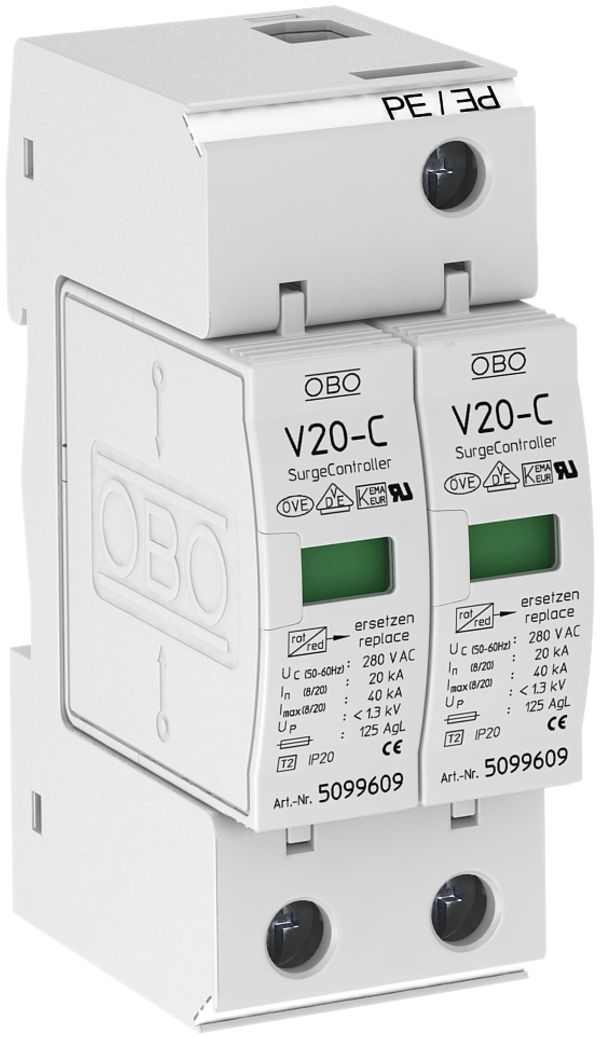 Überspannungsableiter Bettermann 2L V20-C 2-280