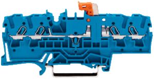 Trennmessklemme WAGO TopJob-S 4L 2.5mm² blau