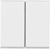 EB-Wippschalter-Taster MOS 3+AR/1L weiss 2 Module