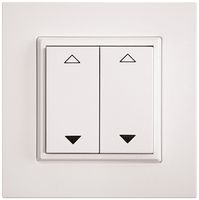 AP-RF-Taster ALADIN EnOcean kallysto.pro, 2-fach, weiss, V/Λ